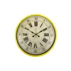 36 Cm Sarı Retro Duvar Saati