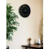 36 Cm Siyah Arapça Rakamlı Duvar Saati