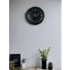 36 Cm Siyah Dekoratif Duvar Saati