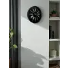 36 Cm Siyah Dekoratif Duvar Saati