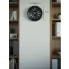 36 Cm Siyah Dekoratif Duvar Saati