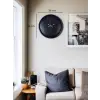 36 Cm Siyah Dekoratif Duvar Saati