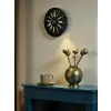 36 Cm Siyah Modern Duvar Saati