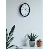 36 Cm Siyah Roma Rakamlı Duvar Saati