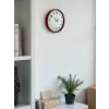 36 Cm Standart Kırmızı Duvar Saati