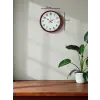 36 Cm Standart Kırmızı Duvar Saati