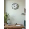36 Cm Standart Krem Duvar Saati