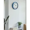 36 Cm Standart Mavi Duvar Saati
