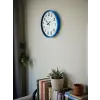 36 Cm Standart Mavi Duvar Saati
