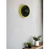 36 Cm Standart Sarı Duvar Saati