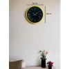 36 Cm Standart Sarı Duvar Saati