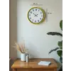 36 Cm Standart Sarı Duvar Saati