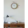 36 Cm Standart Turuncu Duvar Saati