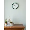 36 Cm Standart Yeşil Duvar Saati