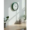 36 Cm Standart Yeşil Duvar Saati