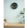 36 Cm Turkuaz Dekoratif Duvar Saati
