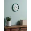 36 Cm Turkuaz Dekoratif Duvar Saati