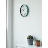 36 Cm Turkuaz Dekoratif Duvar Saati
