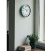 36 Cm Turkuaz Dekoratif Duvar Saati