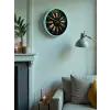 36 Cm Turkuaz Dekoratif Duvar Saati
