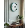 36 Cm Turkuaz Dekoratif Duvar Saati