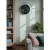 36 Cm Turkuaz Dekoratif Duvar Saati