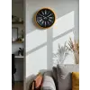 36 Cm Turuncu Dekoratif Duvar Saati