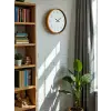 36 Cm Turuncu Dekoratif Duvar Saati