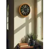 36 Cm Turuncu Dekoratif Duvar Saati