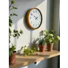 36 Cm Turuncu Dekoratif Duvar Saati