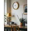36 Cm Turuncu Dekoratif Duvar Saati