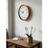 36 Cm Turuncu Dekoratif Duvar Saati