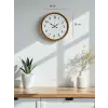 36 Cm Turuncu Dekoratif Duvar Saati