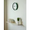 36 Cm Yeşil Modern Dekoratif Duvar Saati