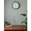 36 Cm Yeşil Modern Dekoratif Duvar Saati