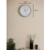 36 Cm Zarif Ve Şık Duvar Saati