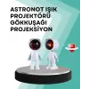 360° Ayarlanabilir Başlıklı Astronot Gece Lambası