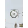 40 cm Eskitme Metal Standart Duvar Saati