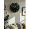 40 Cm Metal Eskitme Klasik Duvar Saati