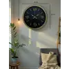40 Cm Metal Eskitme Vintage Duvar Saati