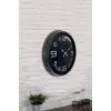 40 cm Siyah Metal Modern Duvar Saati