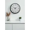 40 cm Siyah Metal Retro Duvar Saati