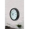 40 cm Siyah Metal Retro Duvar Saati