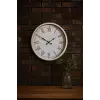 52 cm Beyaz Metal Roma Rakamlı Duvar Saati