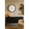 52 cm Eskitme Metal Retro Duvar Saati