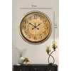 52 cm Eskitme Metal Retro Duvar Saati