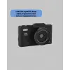 5k Uhd Dijital Kamera 75mp Sensör 18x Zoom Stabilizasyonlu