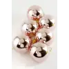 6 Adet Cici Top Yılbaşı Ağaç Süsü 6 cm