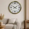 60 cm Gold Metal Dekoratif Duvar Saati