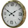 60 cm Gold Metal Dekoratif Duvar Saati